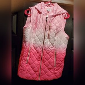 Crown & Ivy Pink Ombre Vest
